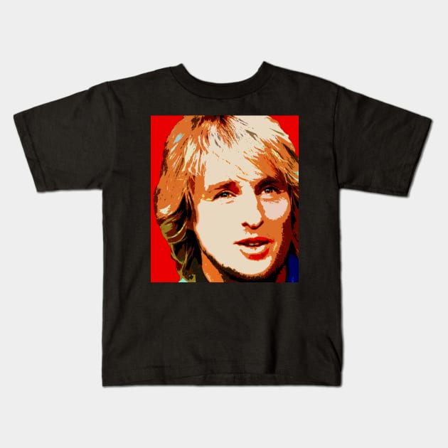 owen wilson Kids T-Shirt by oryan80